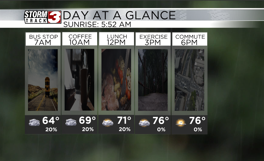 Hourly forecast